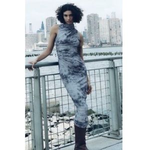 Zara midi tulle dress